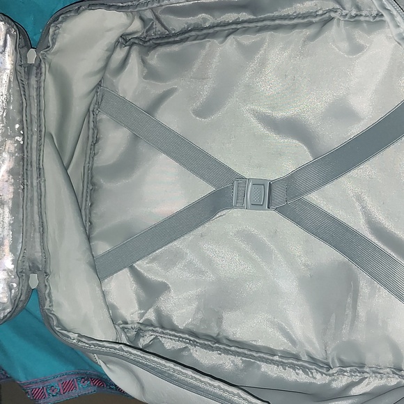 NEW AUTHENTIC BEIS, CANVAS AND LEATHER TRAVEL BACKPACK. - Picture 8 of 16